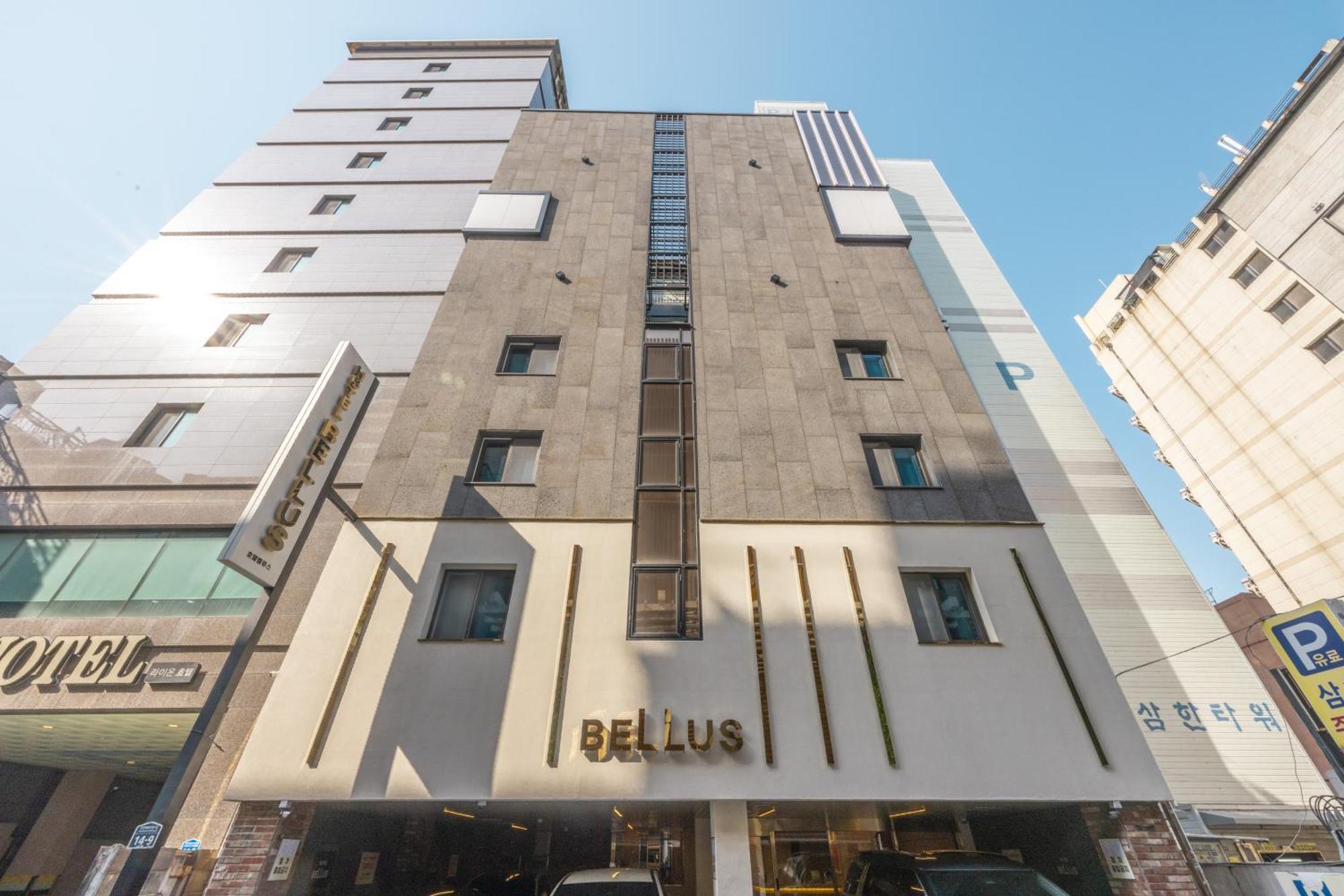 Hotel Bellus Пусан Экстерьер фото